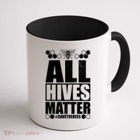 All Hives Matter Save The Bees Coffee Mug thumb 1