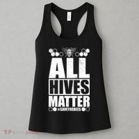 All Hives Matter Save The Bees Women's Tank Top thumb 3