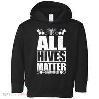 All Hives Matter Save The Bees Toddler Hoodie thumb 0