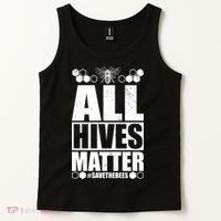 All Hives Matter Save The Bees Tank Top thumb 2