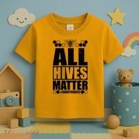 All Hives Matter Save The Bees Toddler T-Shirt thumb 3