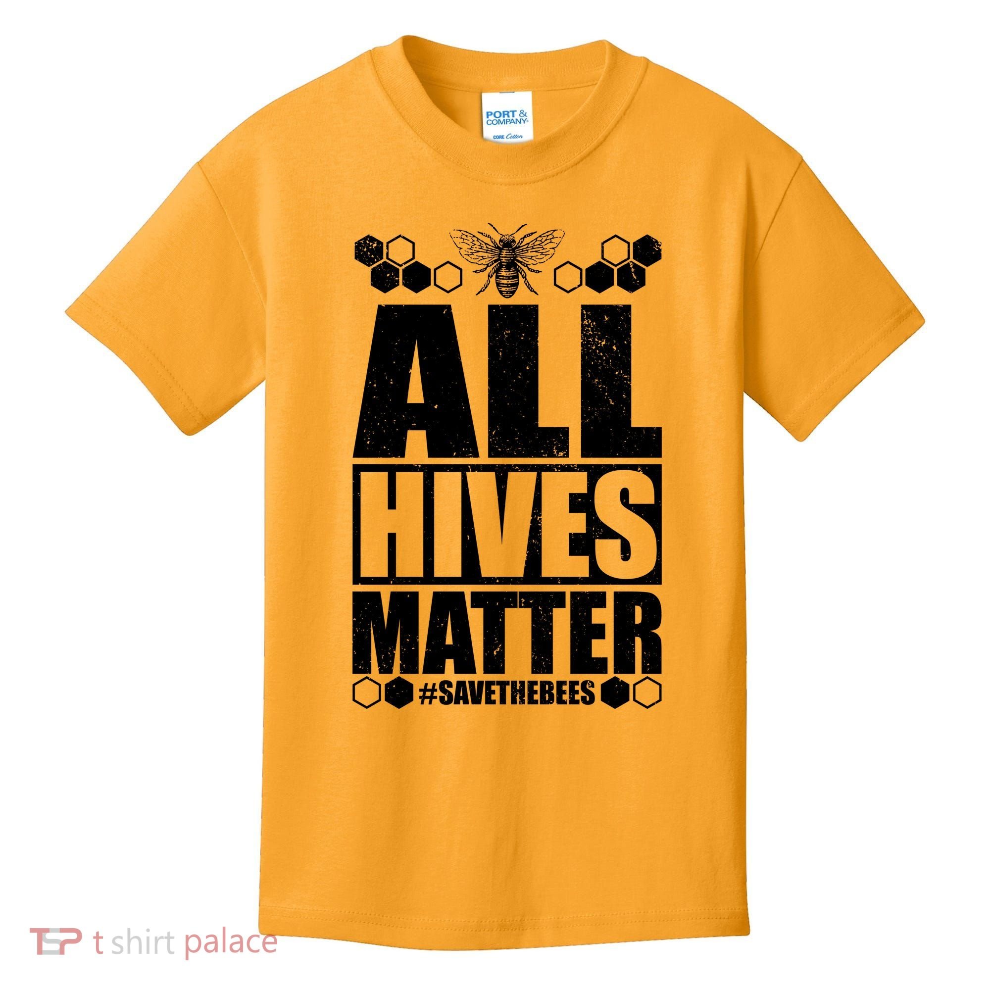 All Hives Matter Save The Bees Kids T-Shirt