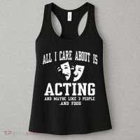 All I Care About Is Acting Women's Tank Top thumb 3