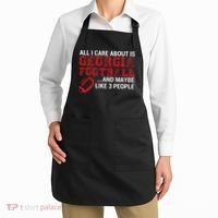 All I Care About Is Georgia Football Apron thumb 2
