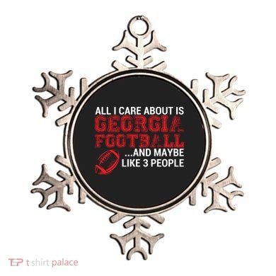 All I Care About Is Georgia Football Ornament