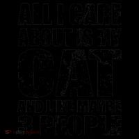 All I Care About Is My Cat And Like 3 People Coffee Mug thumb 5
