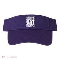 All I Care About Is My Cat And Like 3 People Visor thumb 0