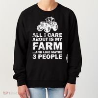 All I Care About is My Farm & Like 3 People Women's Sweatshirt thumb 0