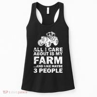 All I Care About is My Farm & Like 3 People Women's Tank Top thumb 0