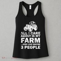 All I Care About is My Farm & Like 3 People Women's Tank Top thumb 3