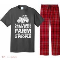 All I Care About is My Farm & Like 3 People Pajama Set thumb 0