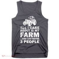 All I Care About is My Farm & Like 3 People Tank Top thumb 0