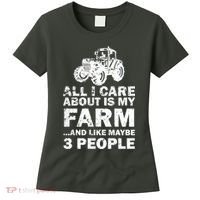 All I Care About is My Farm & Like 3 People Women's T-Shirt thumb 0