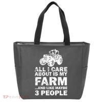 All I Care About is My Farm & Like 3 People Tote Bag thumb 0