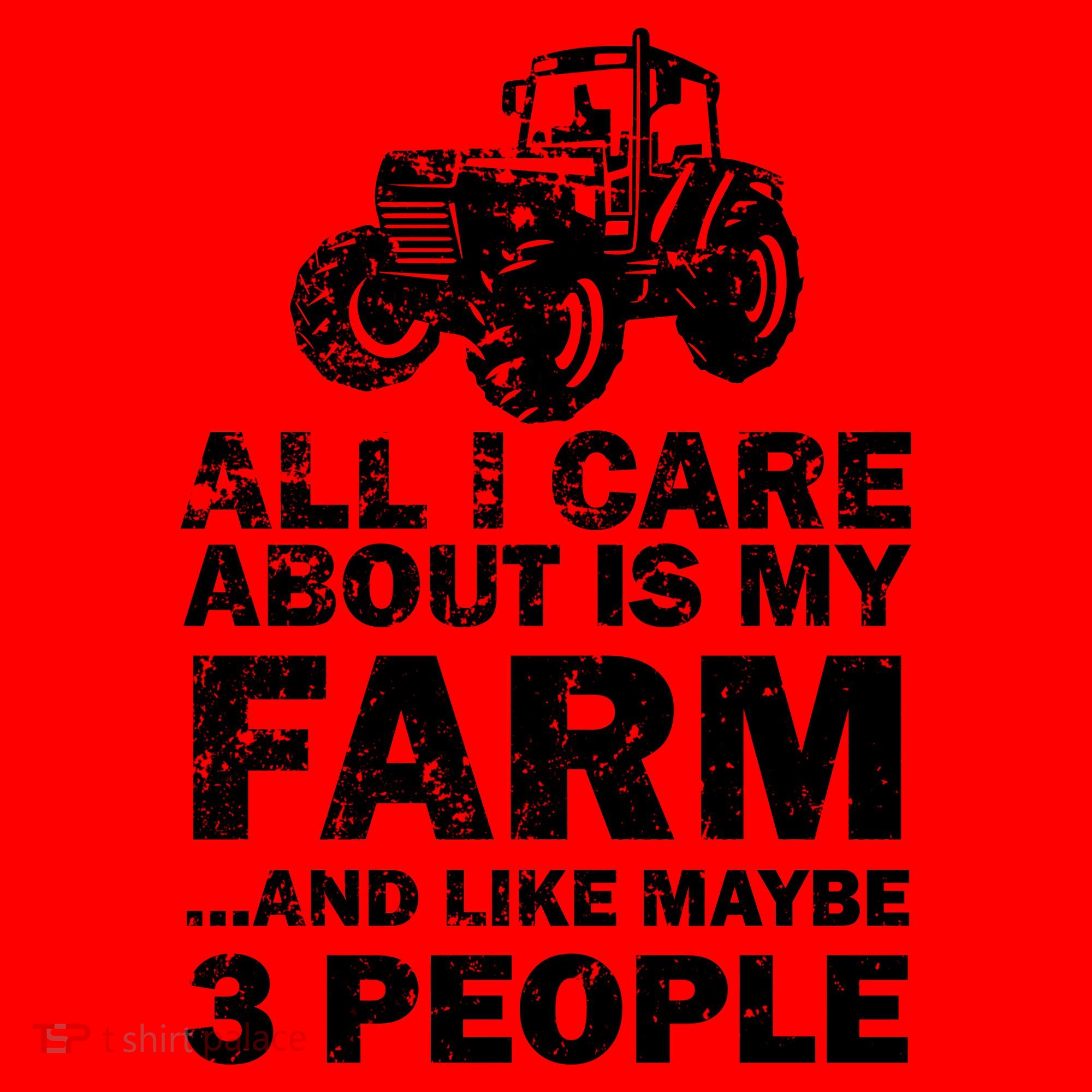 All I Care About is My Farm & Like 3 People Santa Hat