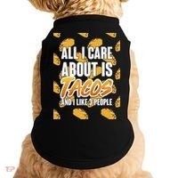 All I Care About Is Tacos Doggie Tank thumb 0