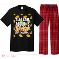 All I Care About Is Tacos Pajama Set thumb 0