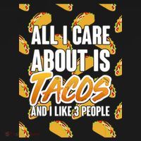 All I Care About Is Tacos Pajama Set thumb 2
