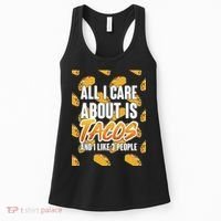 All I Care About Is Tacos Women's Tank Top thumb 0