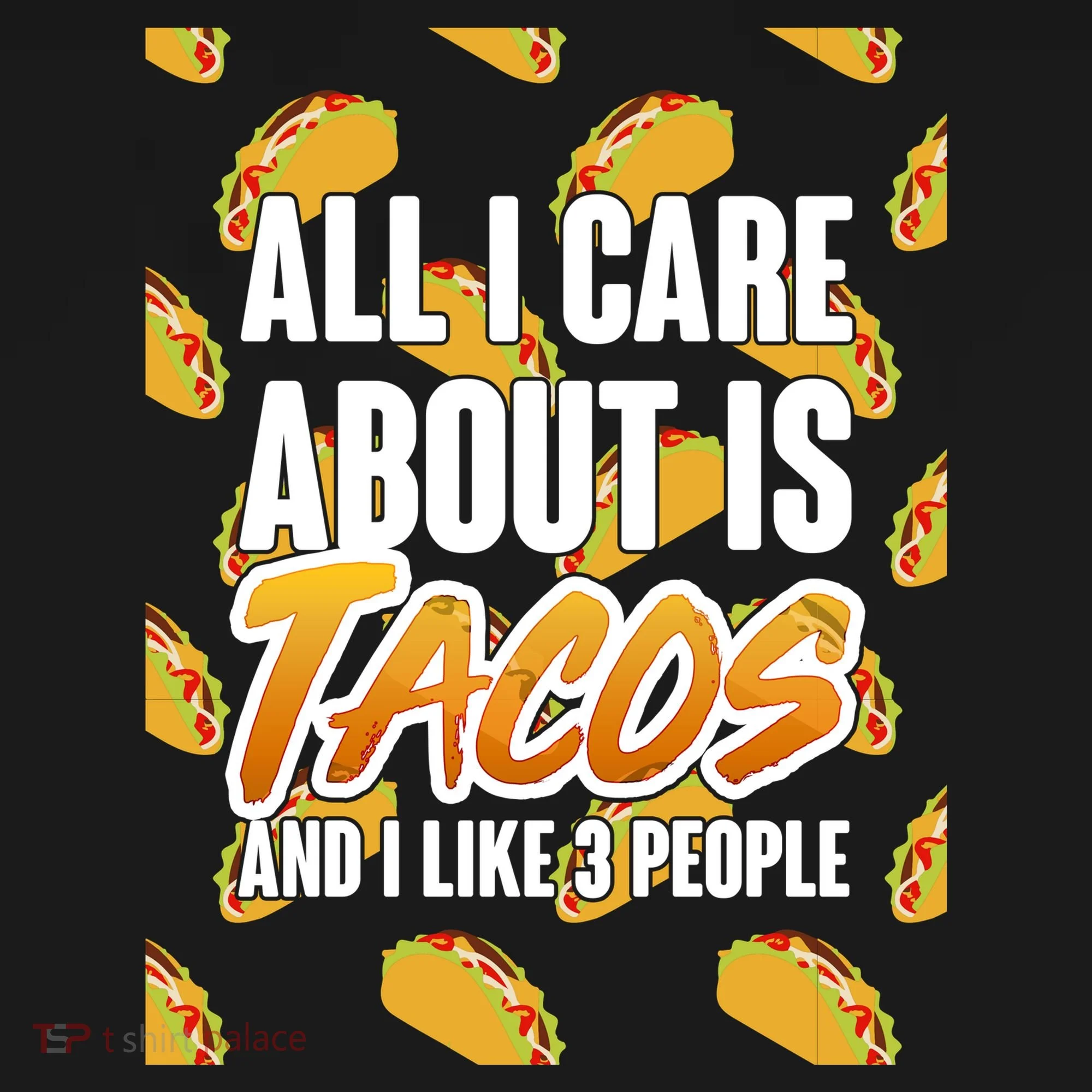 All I Care About Is Tacos Baby Bodysuit