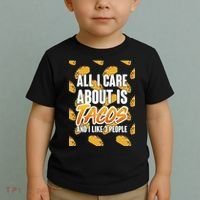 All I Care About Is Tacos Toddler T-Shirt thumb 2