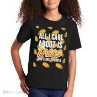 All I Care About Is Tacos Kids T-Shirt thumb 2