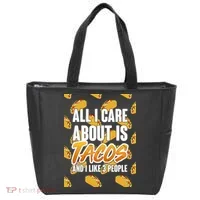 All I Care About Is Tacos Tote Bag thumb 0