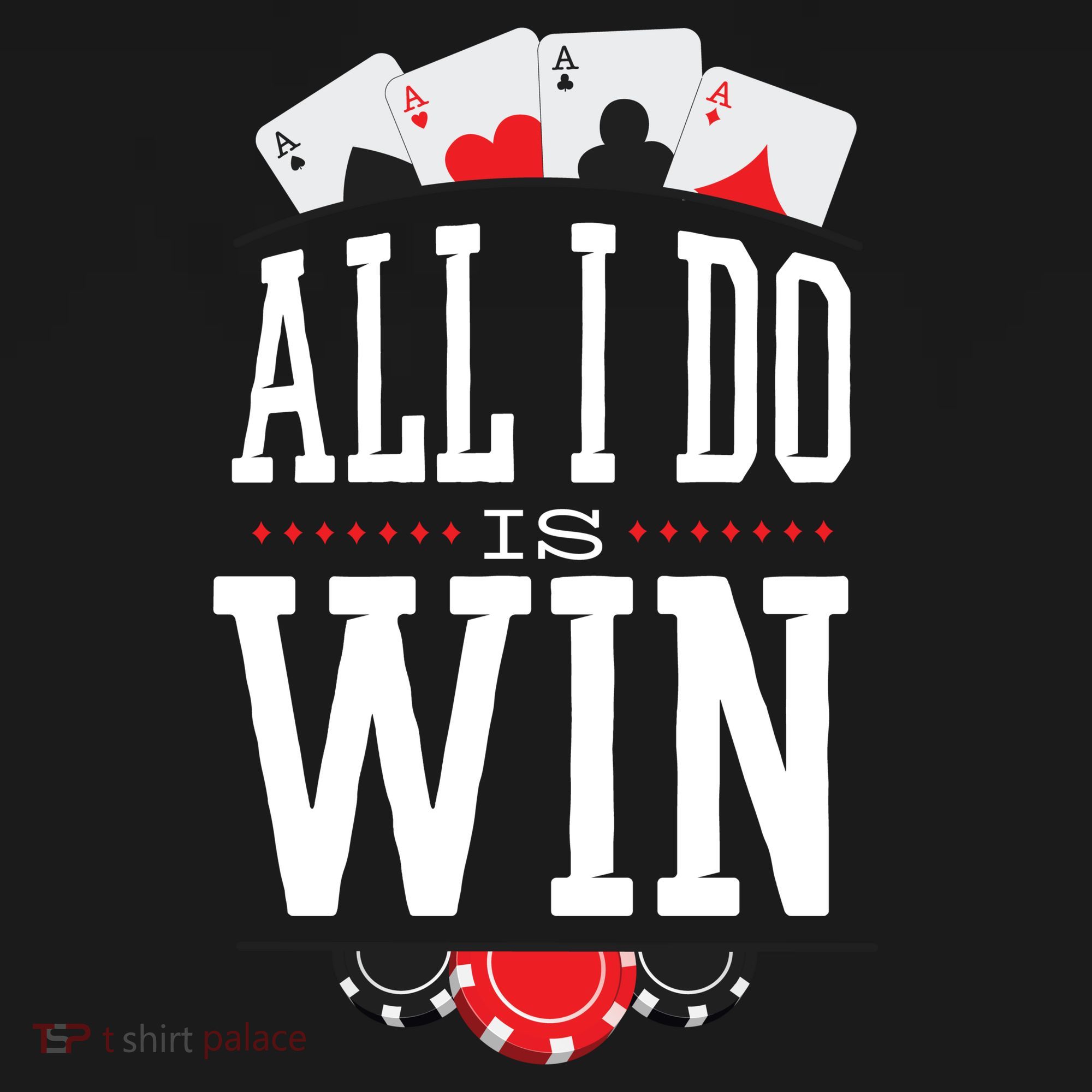 All I Do Is Win Poker Backpack