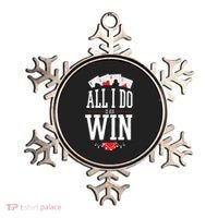 All I Do Is Win Poker Ornament thumb 0