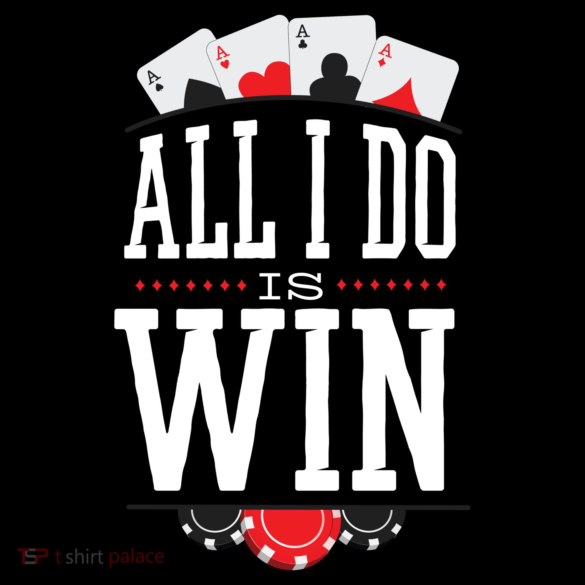 All I Do Is Win Poker Ornament
