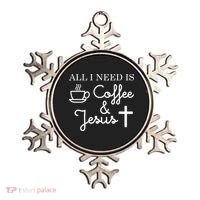 All I Need is Coffee and Jesus Ornament thumb 0