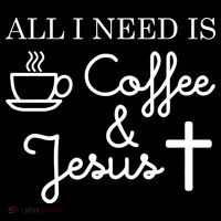 All I Need is Coffee and Jesus Visor thumb 3