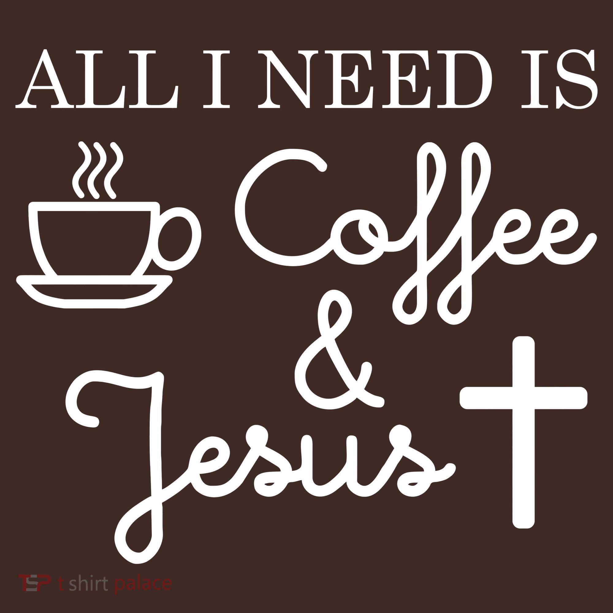 All I Need is Coffee and Jesus Apron