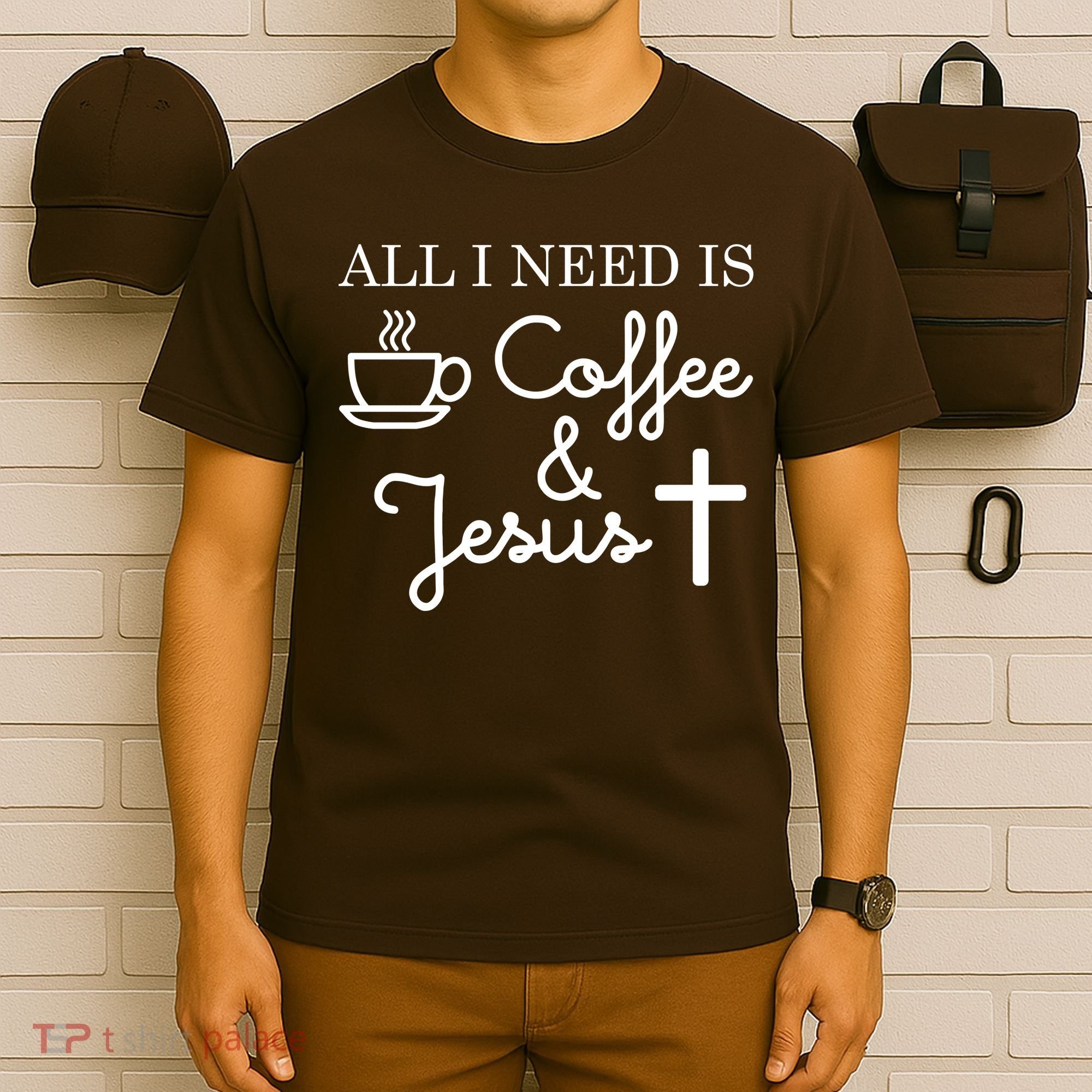 All I Need is Coffee and Jesus T-Shirt