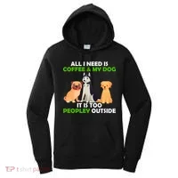 All I Need Is Coffee And My Dog Women's Hoodie thumb 0