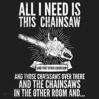 All I Need Is This Chainsaws  Women's Sweatshirt thumb 2