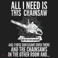 All I Need Is This Chainsaws  Hat thumb 2