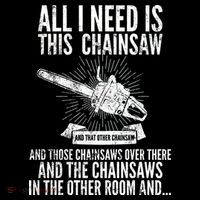 All I Need Is This Chainsaws  Tote Bag thumb 4
