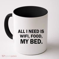 All I Need Is Wifi Food  Coffee Mug thumb 0
