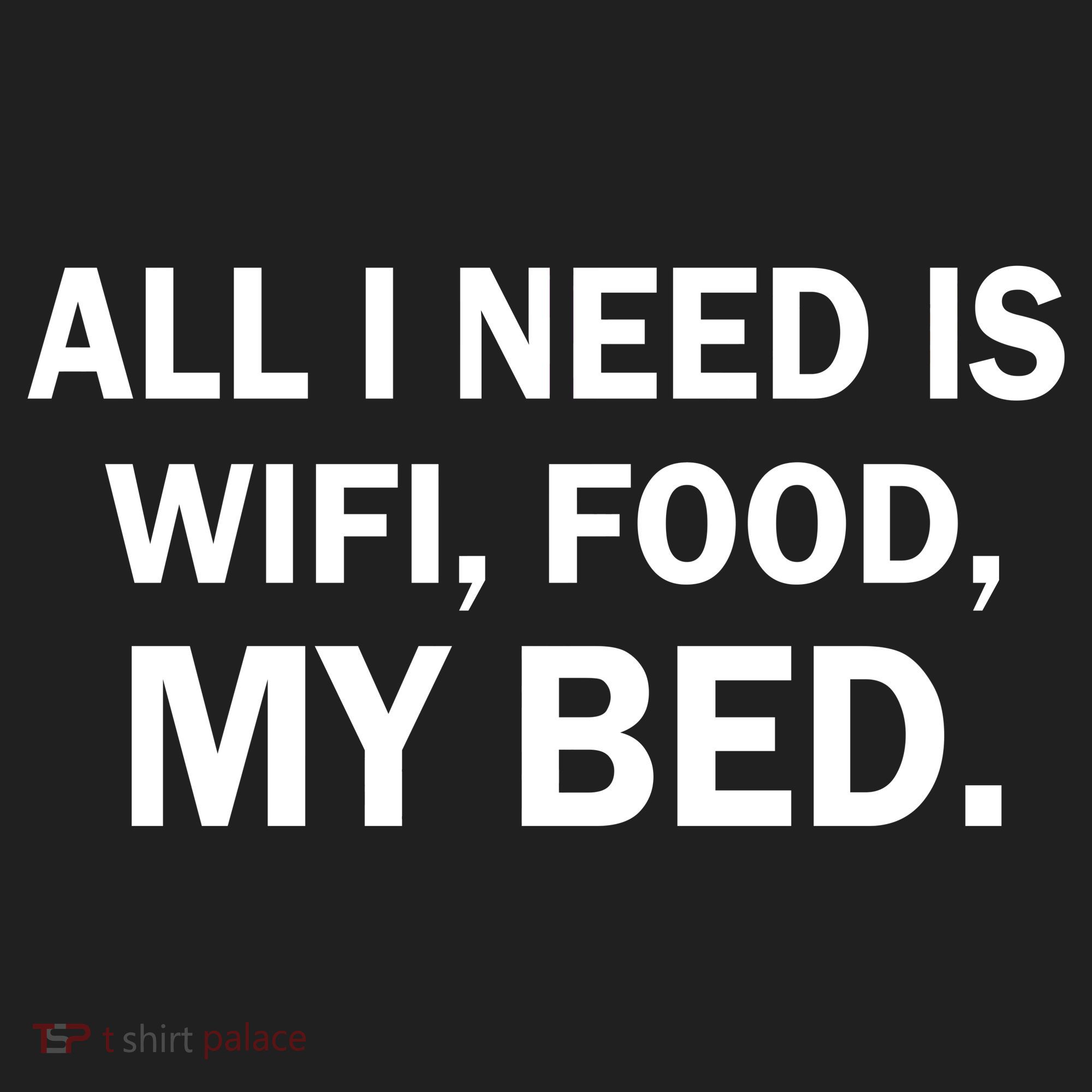 All I Need Is Wifi Food  Beanie