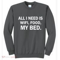 All I Need Is Wifi Food  Sweatshirt thumb 0