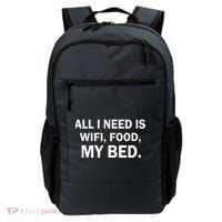 All I Need Is Wifi Food  Backpack thumb 0