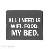 All I Need Is Wifi Food  Mousepad thumb 0