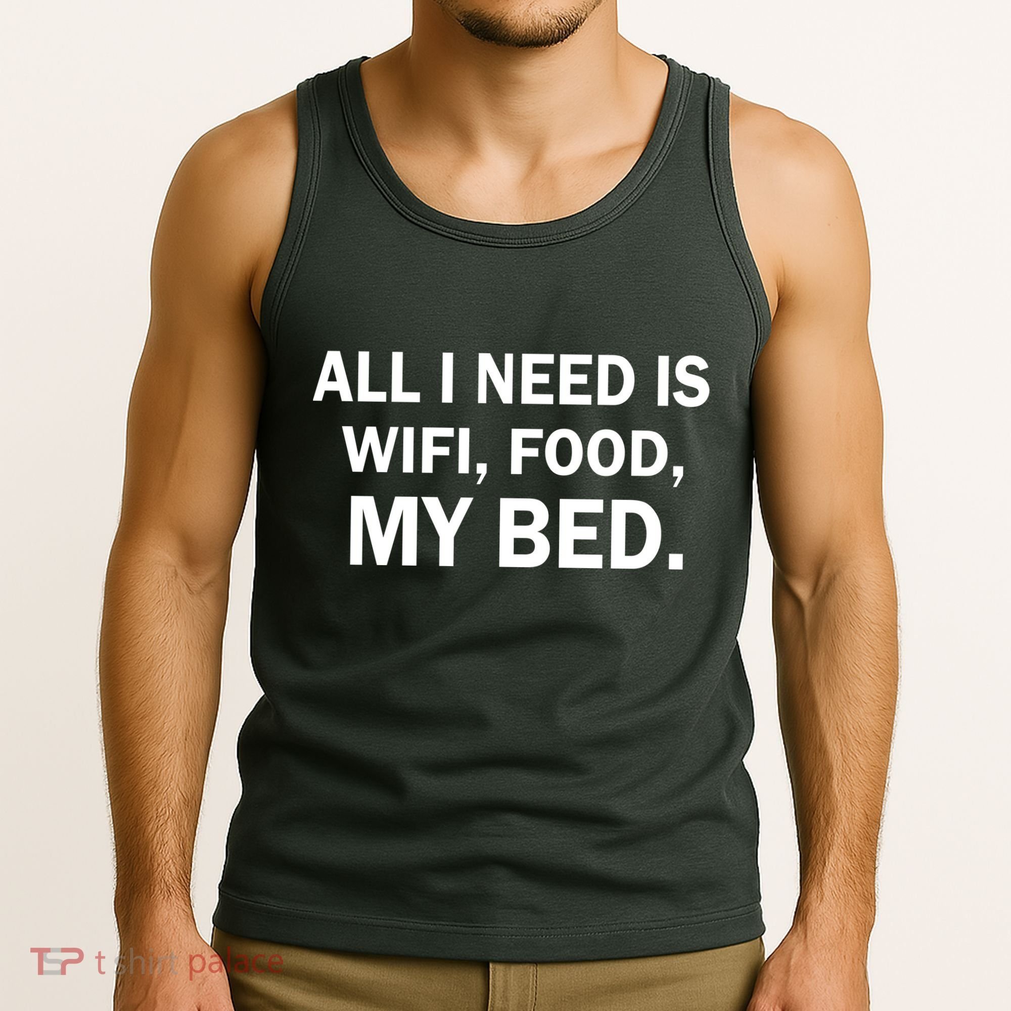 All I Need Is Wifi Food  Tank Top