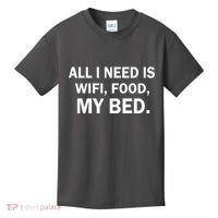All I Need Is Wifi Food  Kids T-Shirt thumb 0