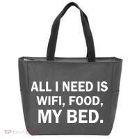 All I Need Is Wifi Food  Tote Bag thumb 0