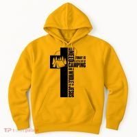 All I Need Today Is Camping And Whole Lot Of Jesus Hoodie thumb 0
