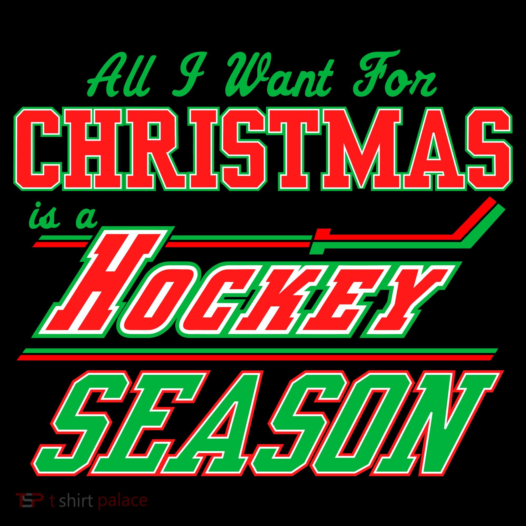 All I Want For Christmas Is A Hockey Season Coffee Mug