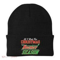 All I Want For Christmas Is A Hockey Season Beanie thumb 0