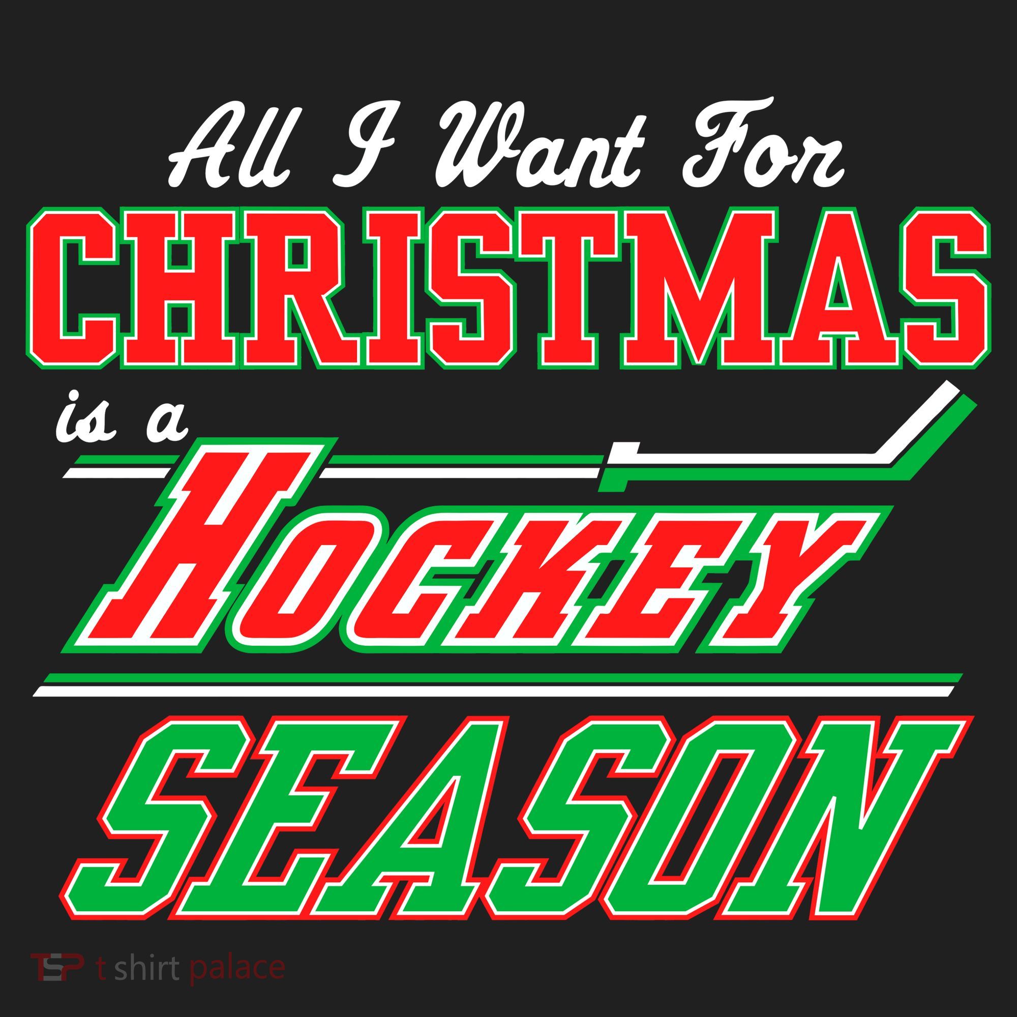 All I Want For Christmas Is A Hockey Season Hat